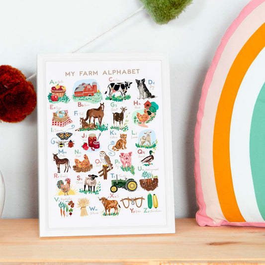 On the Farm Alphabet